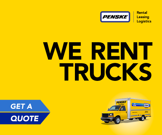 We rent Penske trucks